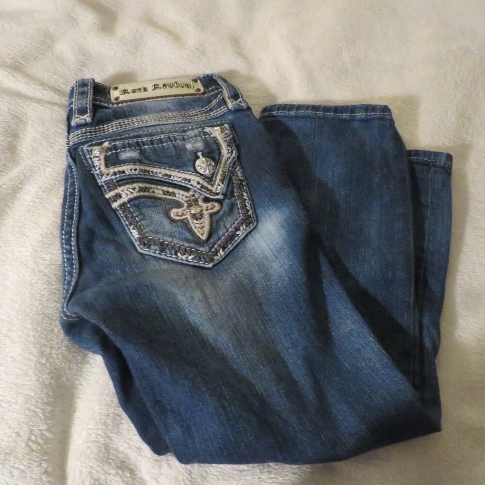 Rock & Revival Caro Crop Jeans  Size 27 waist